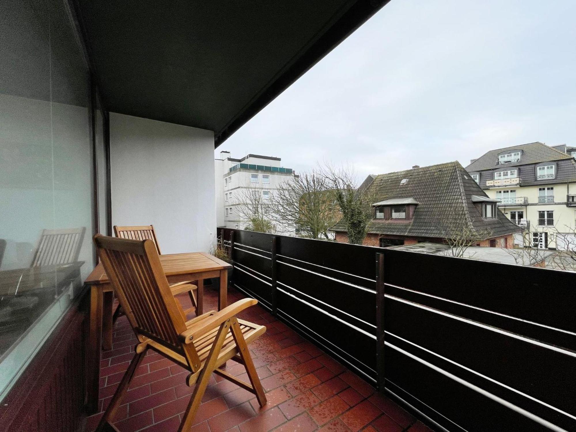 Ferienwohnung Mitten In Westerland Mit Balkon Strandlaufer 1 Exteriör bild